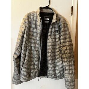 The North Face Men's ThermoBall Insulated Jacket - Gray Camo - Size Medium
